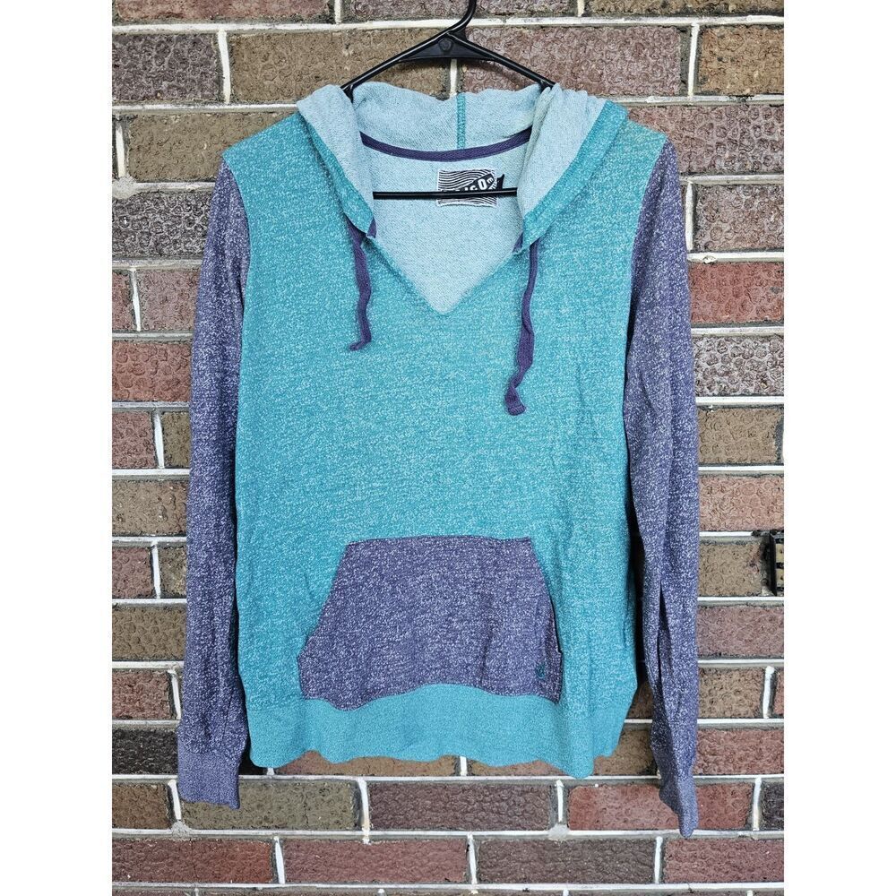 Volcom Color Stack Pullover Hoodie Medium Stone Logo Casual Surf Skate‎